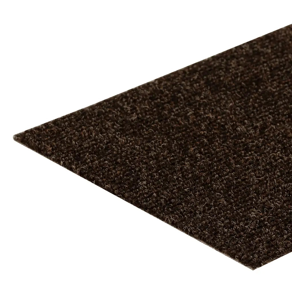 vidaXL Tappetini per scale autoadesivi 30 pz 60x25 cm marrone rettangolari