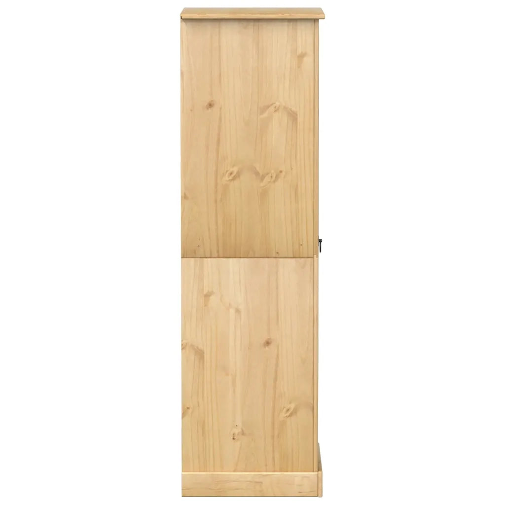 Armadio Corona 55x50x170 cm in Legno Massello di Pino 4002766