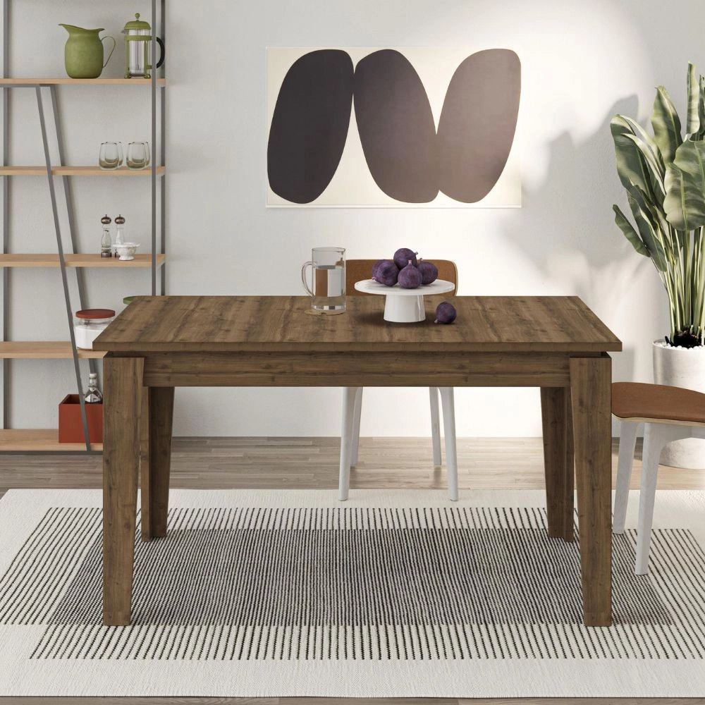 Tavolo allungabile Tolmen 140x80 colore noce hitit