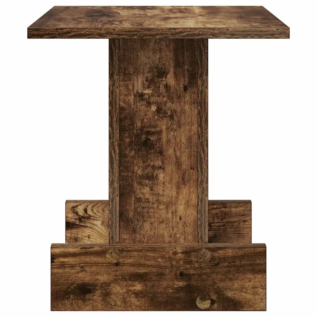 Tavolino Rovere fumé 35,5 x 35 x 40 cm Legno ingegnerizzato 891212