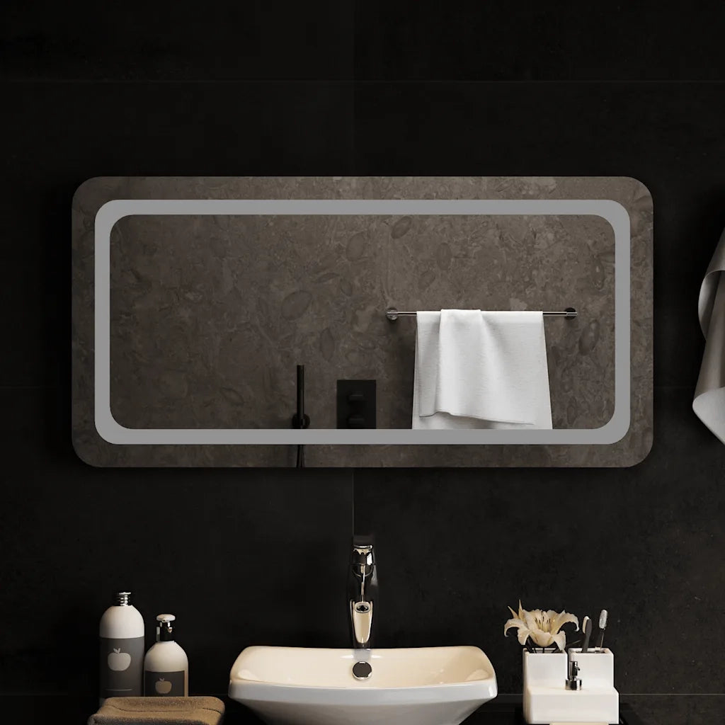 Specchio da Bagno con Luci LED 100x50 cm cod mxl 67826