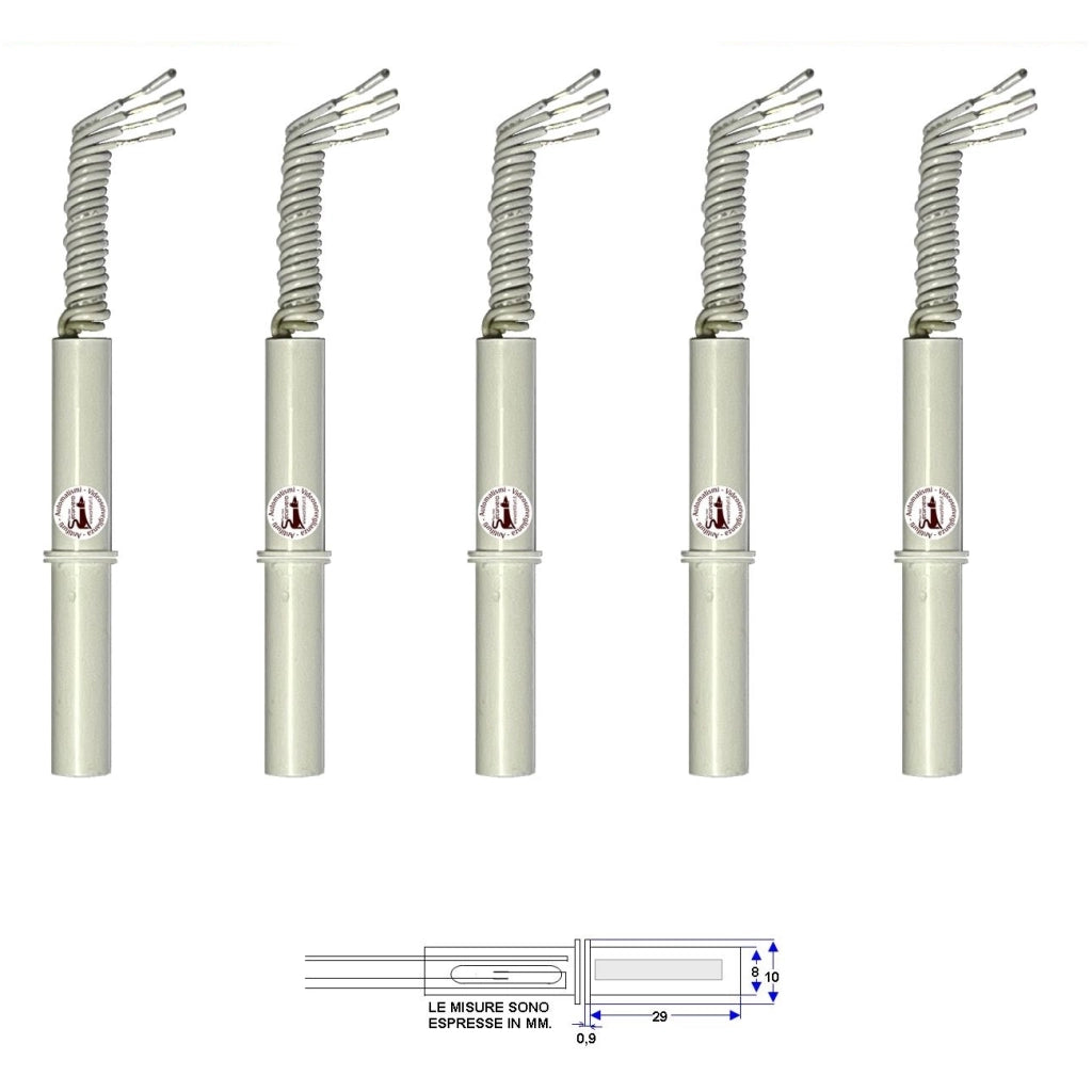 5 CONTATTI MAGNETICI DA INCASSO PER INFISSI NON FERROSI Securvera ST-415CPCSMPA