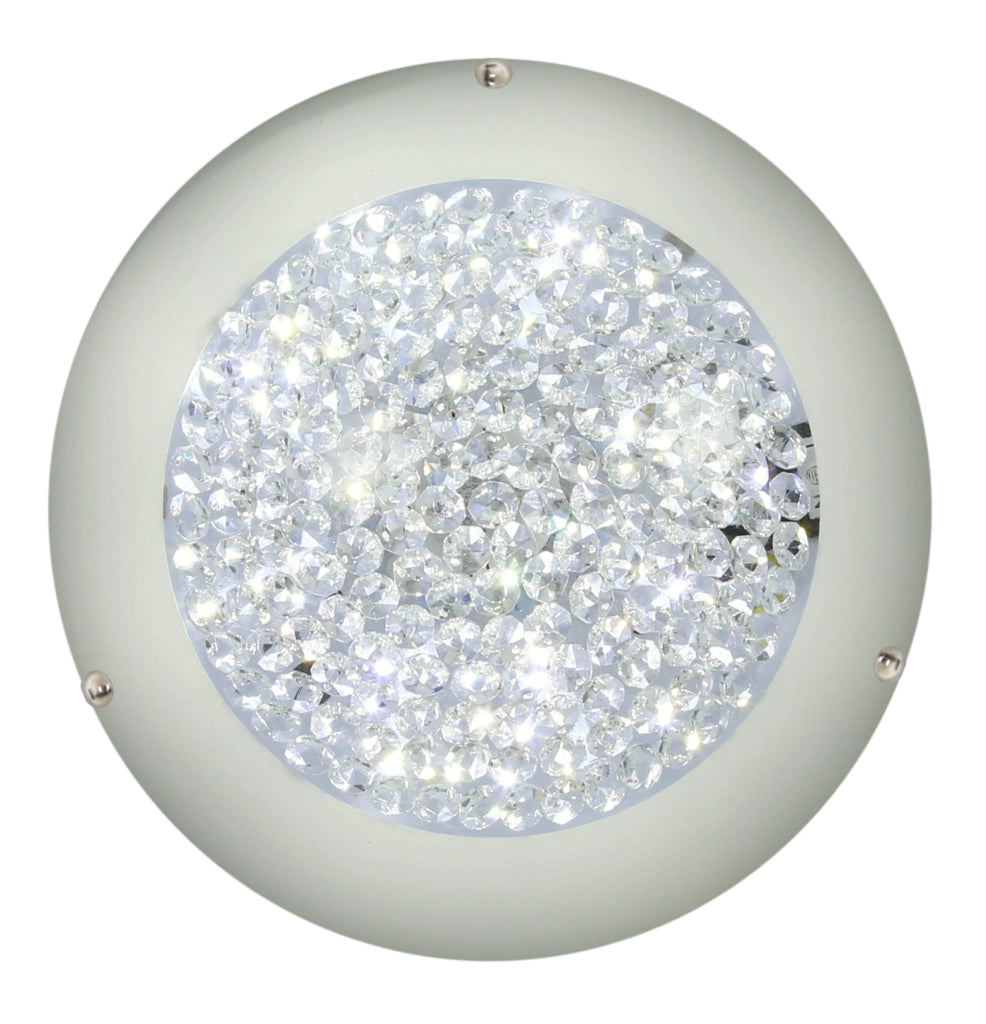 Plafoniera LED Candellux Pristina 40cm bianca 16W 6500K