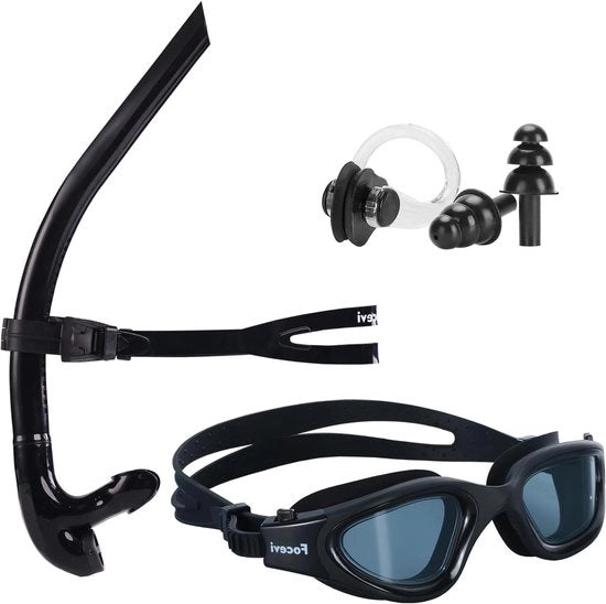 Snorkel per nuotatori adulti - ideale per allenamento in piscina e acque aperte