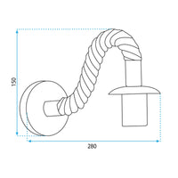 Lampada Da Parete APP1466-1W