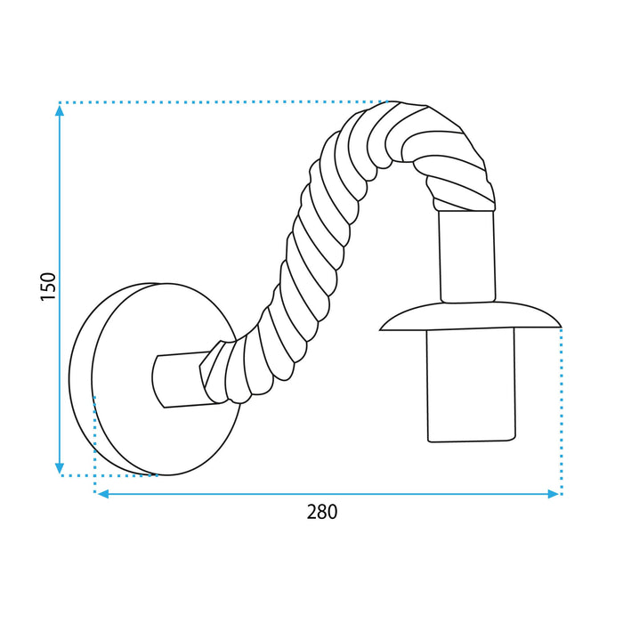 Lampada Da Parete APP1466-1W