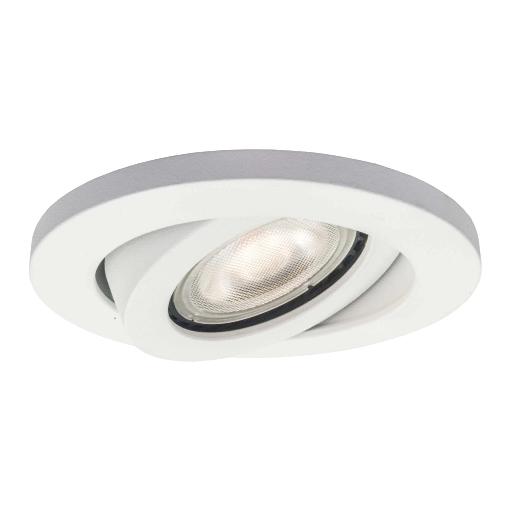 Faretto incasso Lagos tondo orientabile GU10 bianco LightPrestige