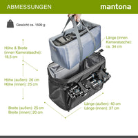 Mantona borsa fotografica Doctor Bag