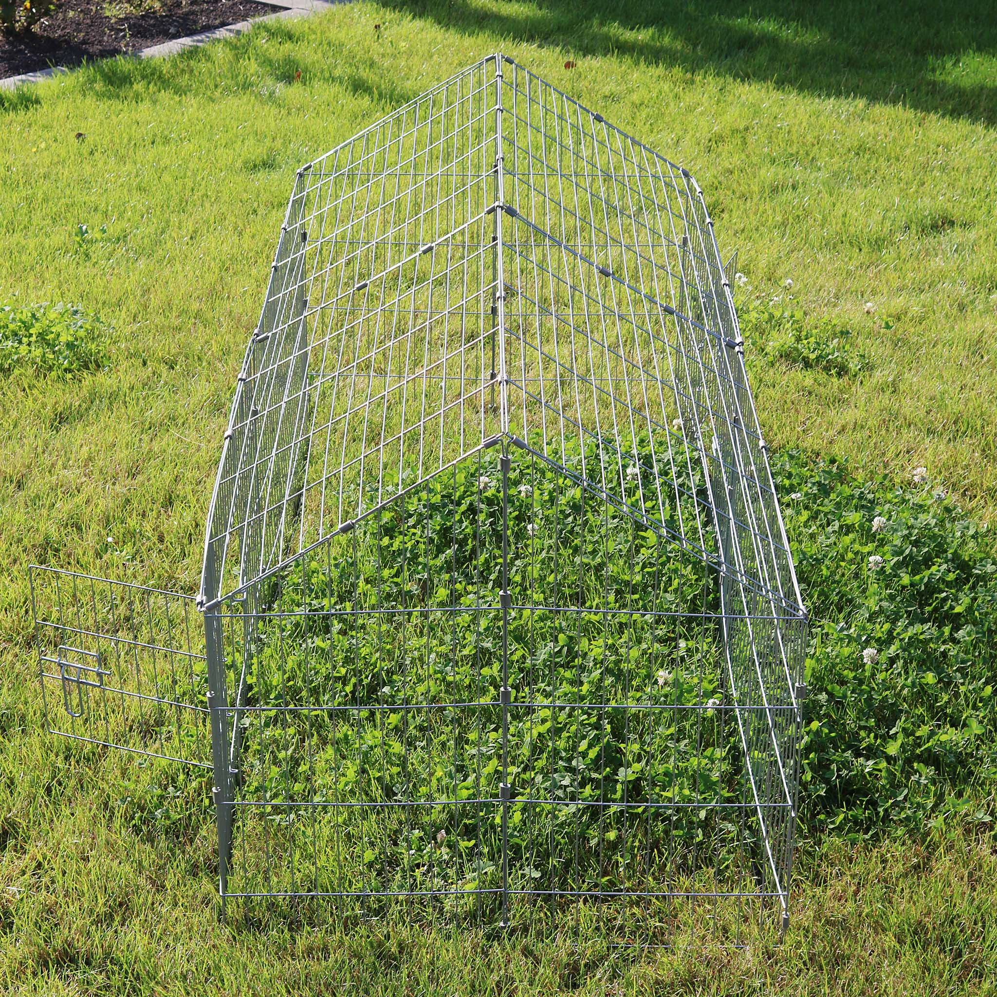 Recinto conigli Gabbia lepri Conigliera Spazio per muoversi Stalla Tetto di legno