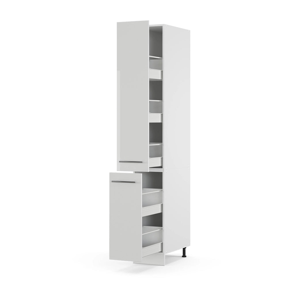 Vicco Armadio da farmacia Bianco lucido 30 cm