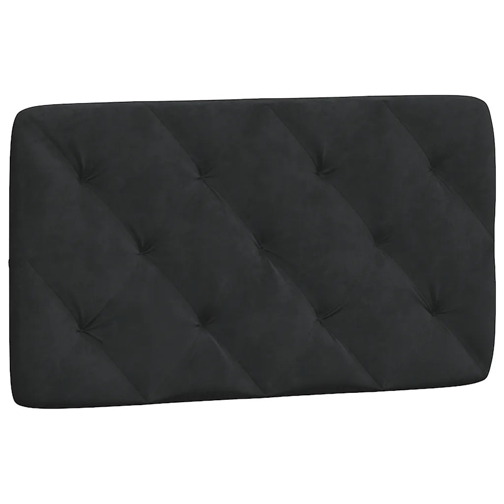 Giroletto senza Materasso Nero 90x190 cm in Velluto 3207895