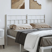 Testiera di Ricambio in Metallo Bianco 135 cm 355740