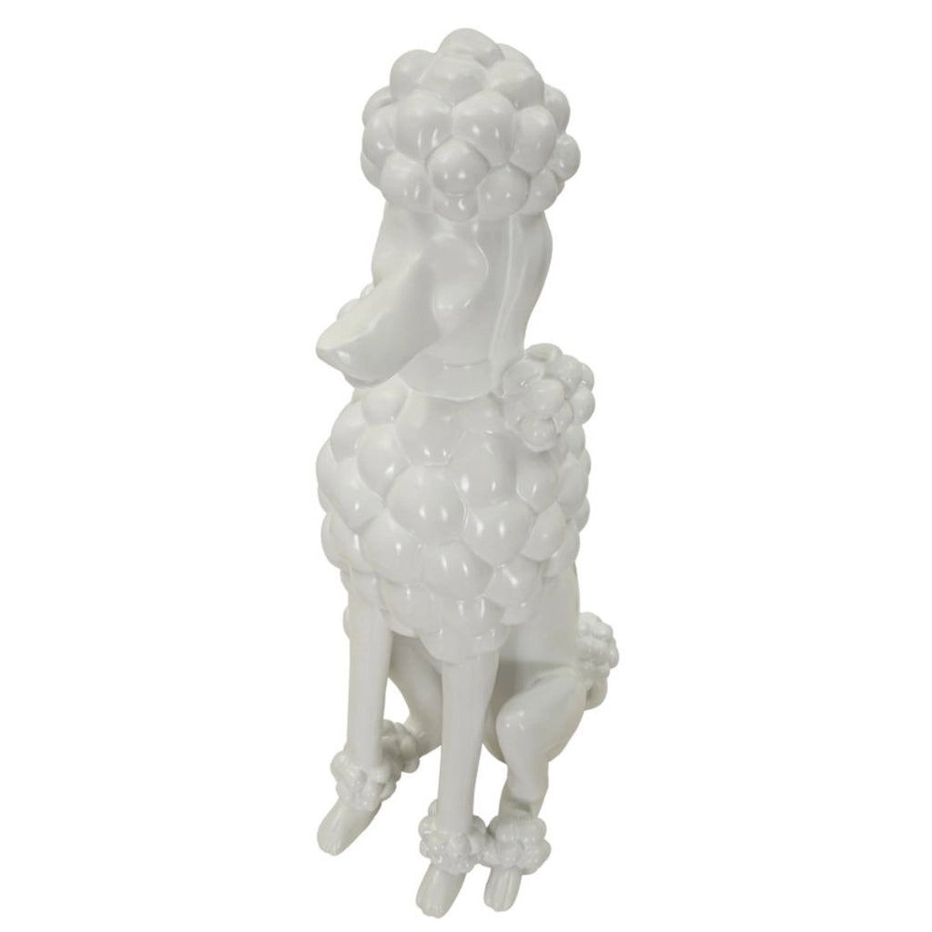 Scultura VKH366, Bianco, Poliresina, 20x26x61 cm