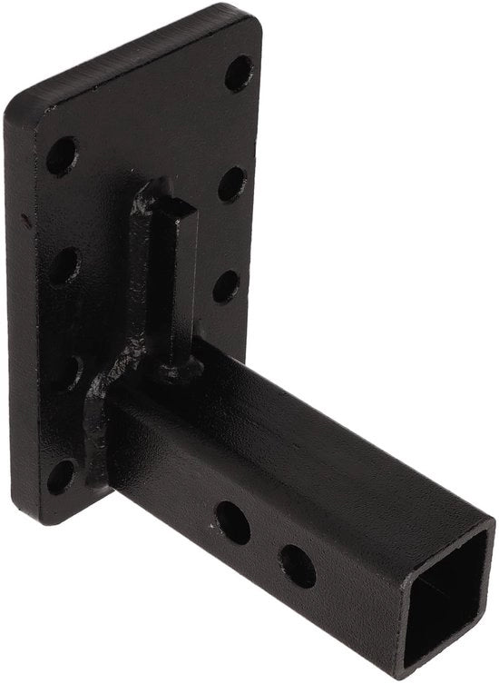 Pattino di Alzo 4410lbs - Altezza Regolabile 3 Posizioni - Acciaio Laminato - Compatibile con Accessori - Installazione Facile - Massima Inclinazione 6 1/2 Pollici - Pintle Mount