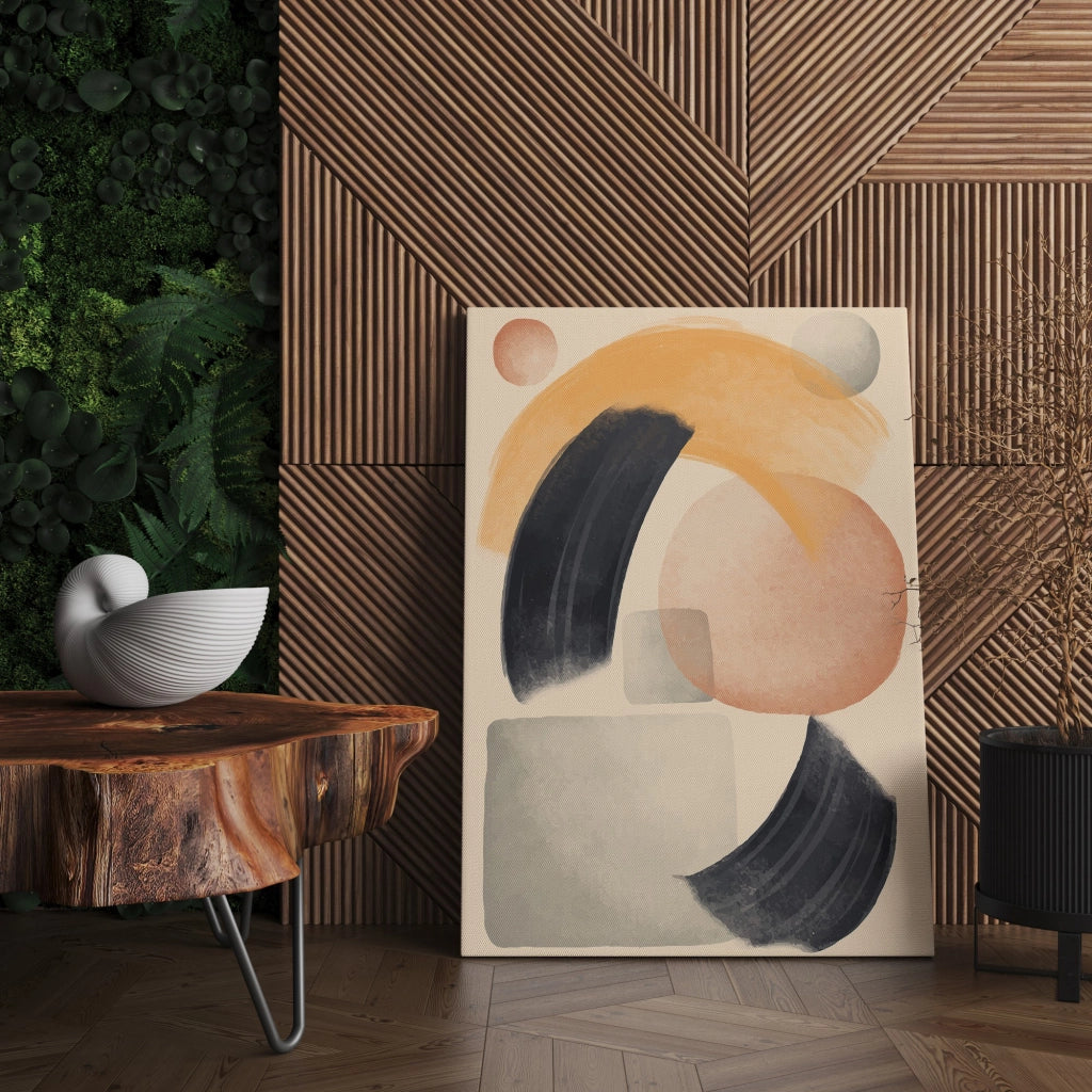 Nekarafa, Quadro Materiale Struttura in Tessuto, 50x70h cm Multicolore