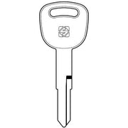 CHIAVE AUTO KYMCO KYM2 SILCA - ACCIAIO NICHELATO- 5 pezzi