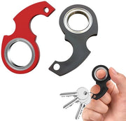 Sistema di Rotazione per Chiavi - 2 Pezzi - Giocattolo di Fidget - Rotatore per Chiavi - Giocattolo per Ridurre lo Stress - Accessori per Chiavi per Adolescenti