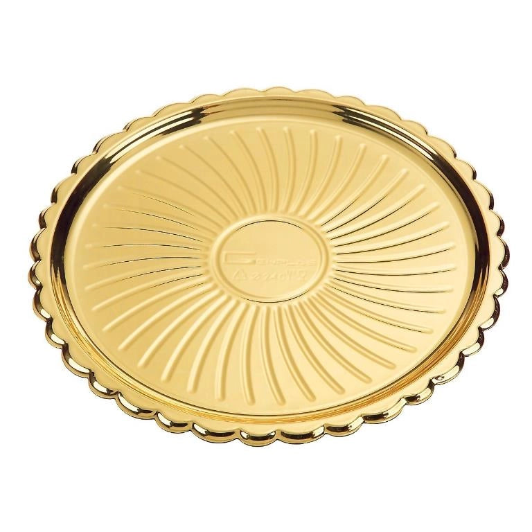 Vassoio deco'tondo 38cm 10pz gp plast confezione 10pezzi