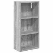 Armadio da Bagno | Mobile da Bagno a muro Sonoma grigia 30 x 16 x 62,5 cm