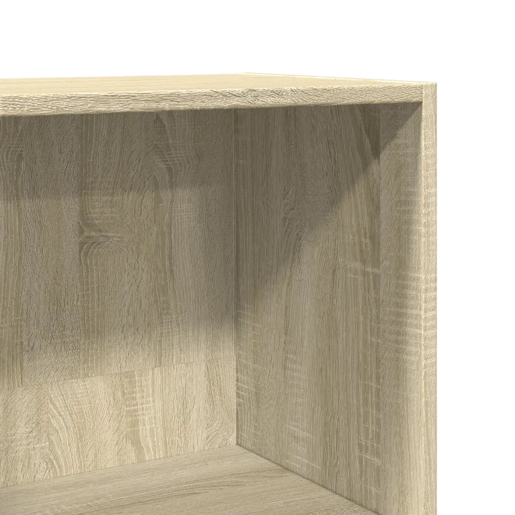 Libreria Rovere Sonoma 40x30x114 cm in Legno Multistrato 857869