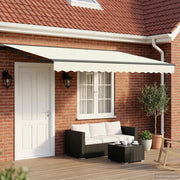 Tettuccio Elettrico Retrattile Crema e Antracite 4,5 × 3,5 m