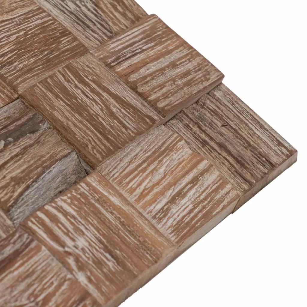 Pannello da Parete 11 pz Naturale 30 x 30 x 2 cm 42046460
