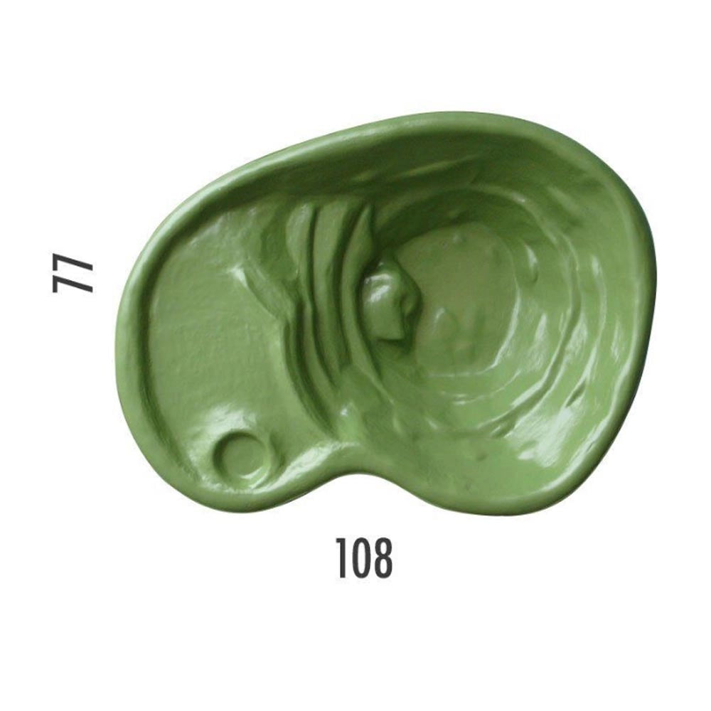 Laghetto per tartarughe green trionix litri 80 dimensioni 108x77xh28