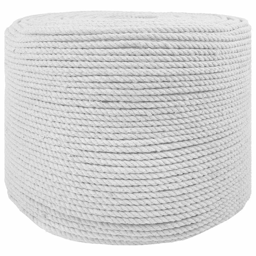Corda Bianco 0,4 x 0,4 x 5000 cm Cotone 42011844
