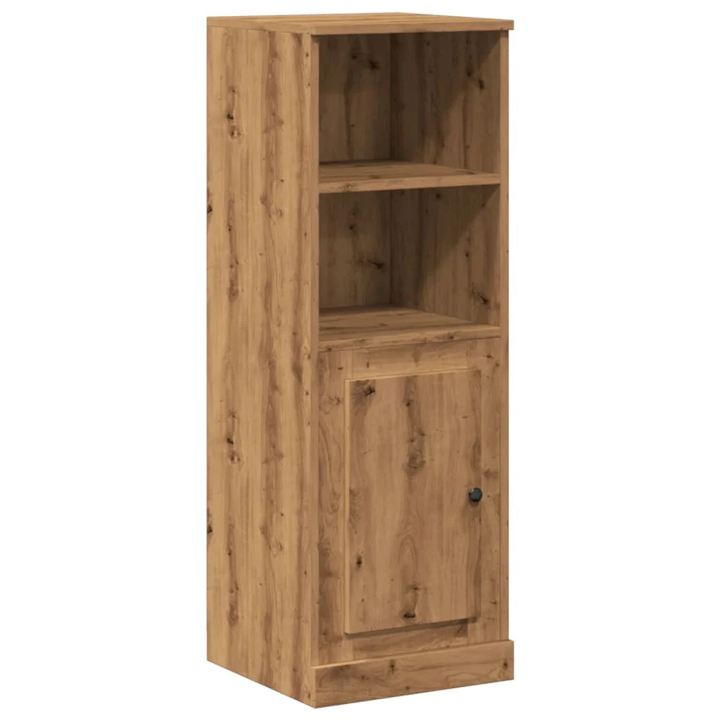 Buffet credenza cassettiera mobiletto mobile contenitore organizer cucina soggiorno salotto alto fatto a mano 36 x 35,5 x 103,5 cm legno ingegnerizzato marrone 02_0033162