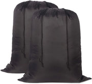 Waszakken grandi, 2-pack, 68 x 90 cm, corda con due direzioni, resistente alle tracce, portatile, waszakken con grande capacità per studenti, appartamenti, viaggi, vacanze e università