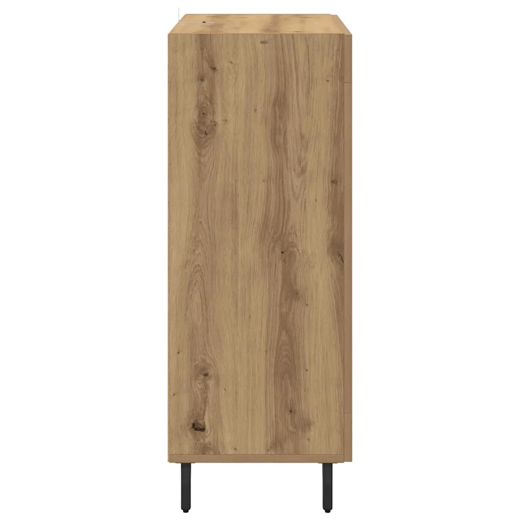 Credenza con Cassetto-Buffet-Armadio da cucina Rovere artigianale 69,5 x 34 x 90 cm 164387