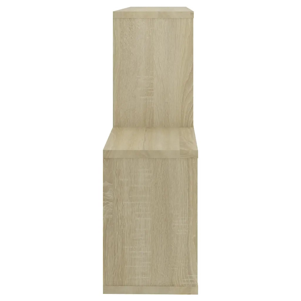 Scaffale a parete | Ripiano a parete | Mensola a parete Rovere Sonoma 100x18x53 cm Legno Multistrato