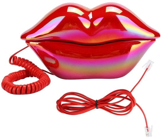 Telefono per ufficio con design elegante - Telefono con cavo - Leggero - Segnale stabile - Materiale di alta qualità - Adatto per uso domestico/ufficio