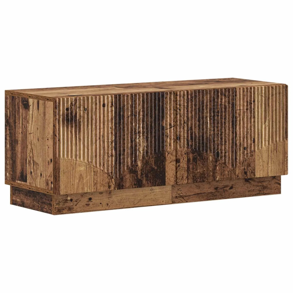 Mobile TV LED a 5 pezzi Legno antico Legno ingegnerizzato 3416849