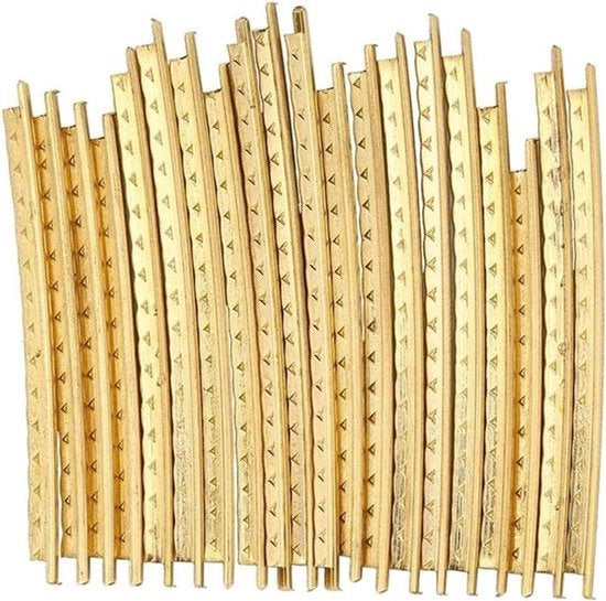 Set di corda per chitarra, 20 pezzi, 2,0 mm, acciaio inox, filo legato, compatibile con chitarra acustica.
