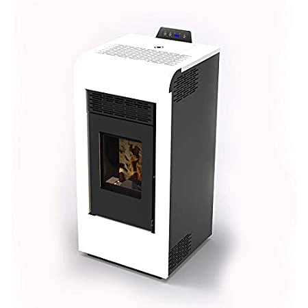 Stufa Vita 9,2Kw Canalizzata Post.Display Bianco - Eva Stampaggi