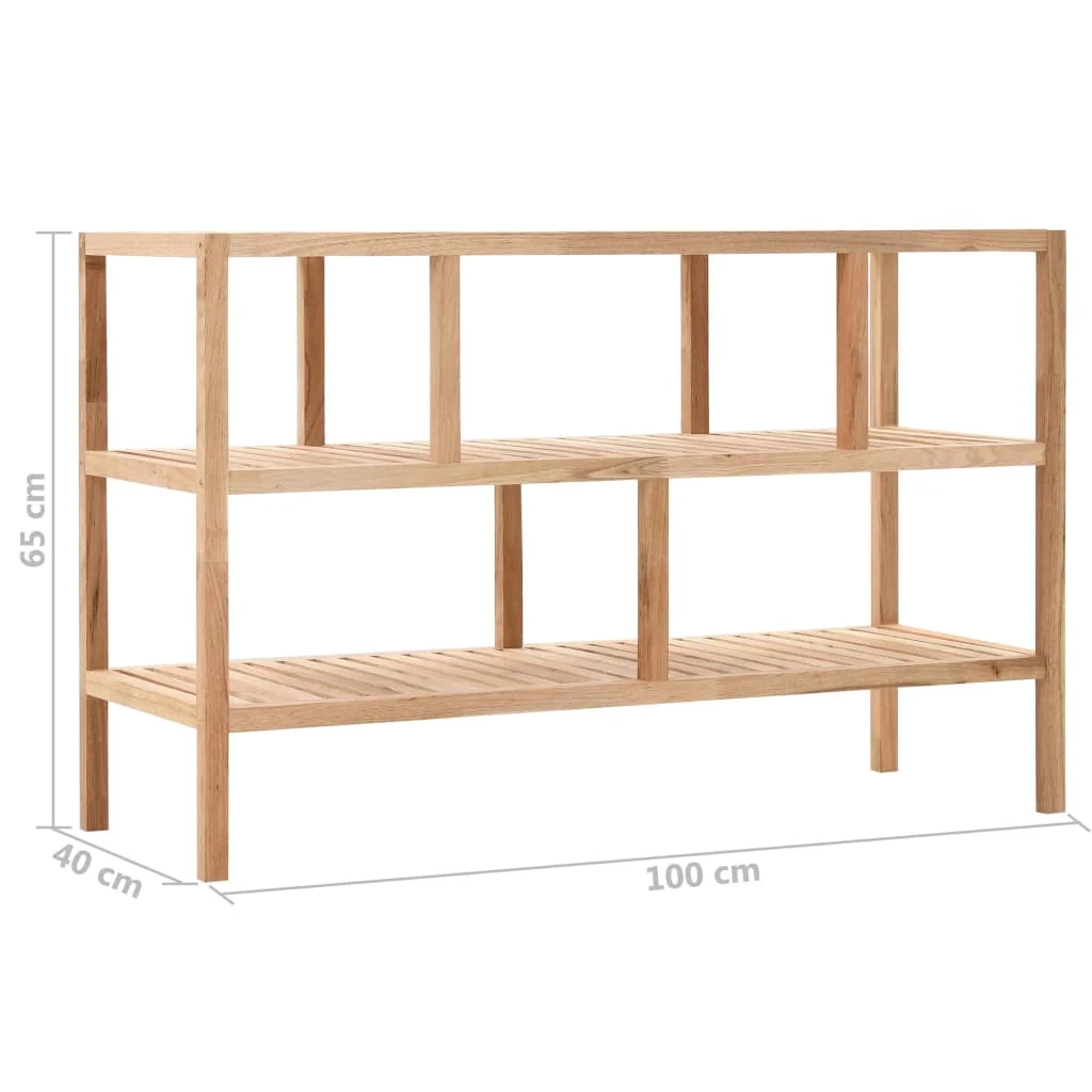 Mensola per mobile da bagno mobile di design legno massello di noce 100 cm 2702062/2