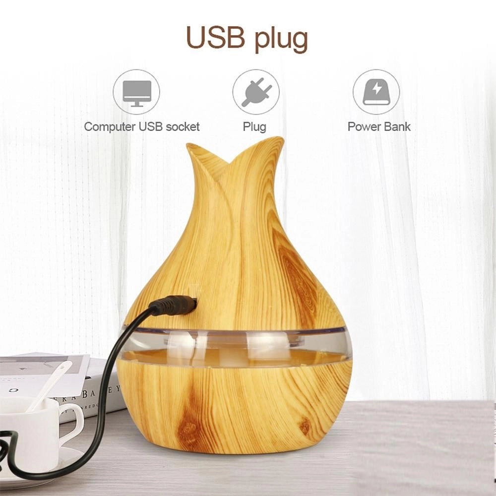 Trade Shop - Umidificatore Ultrasuoni Diffusore Di Aromi Oli Essenziali Per Aromaterapia Bora -