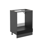 Vicco Mobile per forno da incasso Nero lucido 60 cm senza piano di lavoro
