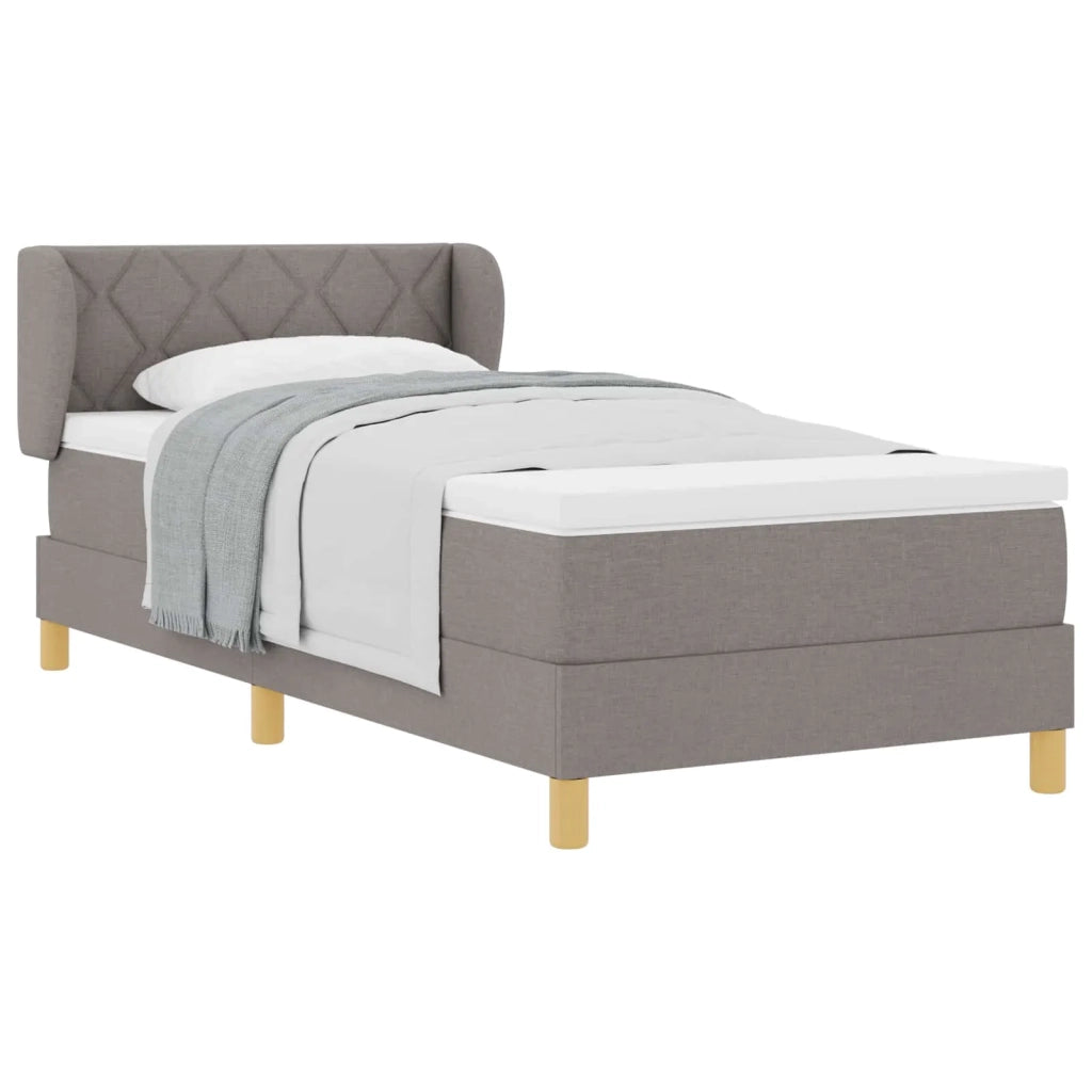 Letto a molle con materasso Talpa 90 x 200 cm Tessuto 3340259