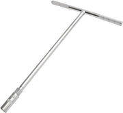 Chiave a T con manico flessibile - Universale - Manico a T - Acciaio Chrome Vanadio - Lunghezza totale 290 mm - Chiave a T
