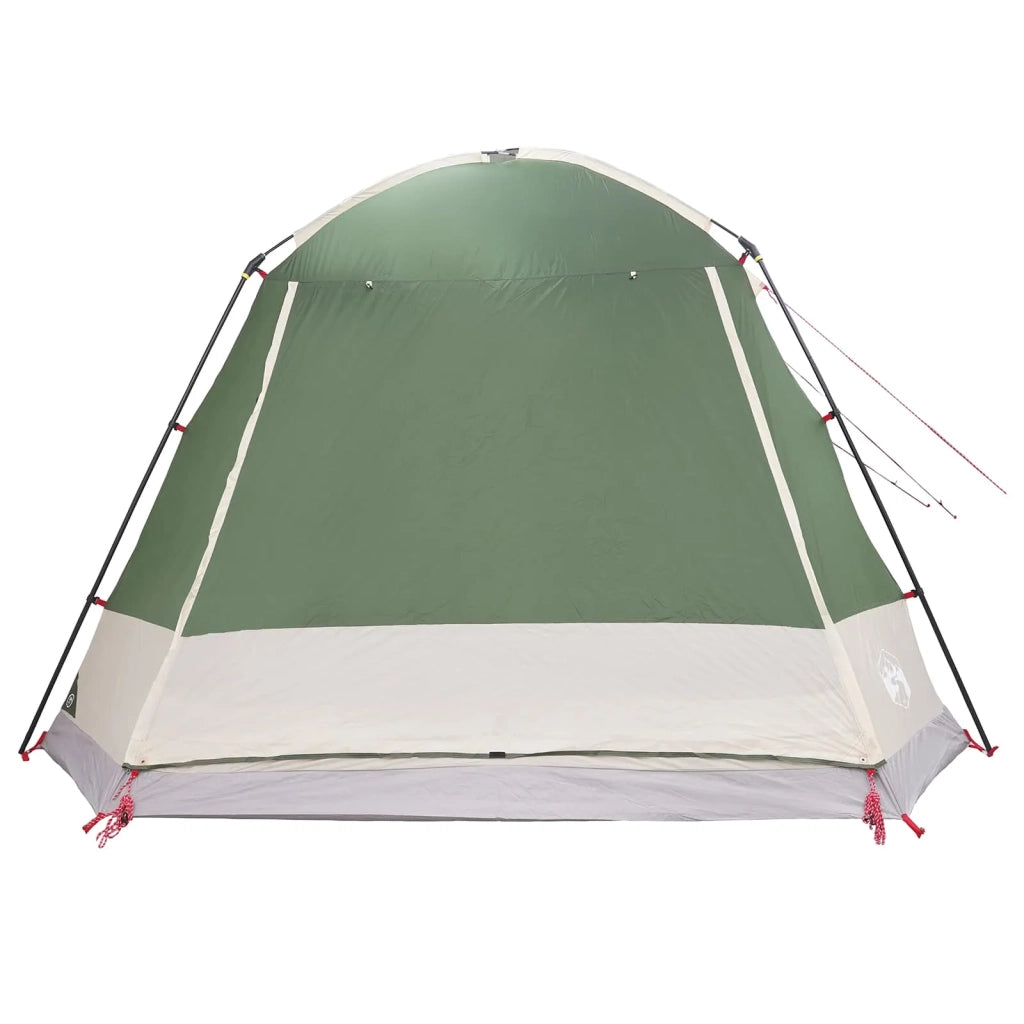 Tenda Capanna con tetto Verde 12-Persone Poliestere e Acciaio 42028571