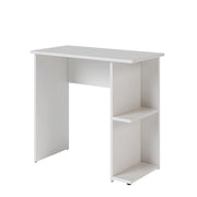 Vicco Scrivania con ripiani Bianco 80 x 40 cm