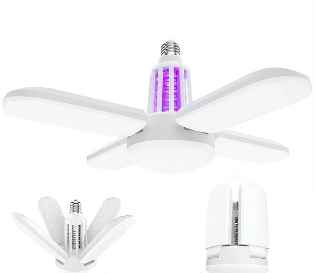 Zanzariera Elettrica Lampadina Lampada LED E27 Anti Zanzare Casa Campeggio
