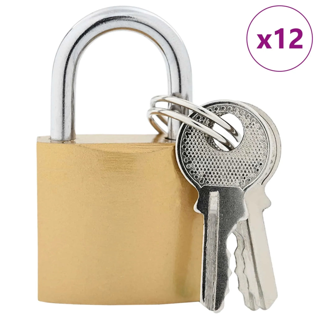 U Lock con Chiavi 12 pz Ottone Ferro CFW9751909