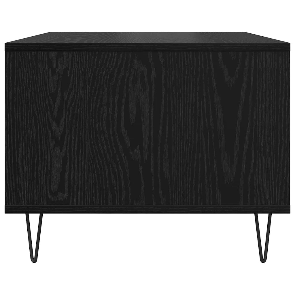 Tavolino da salotto Rovere nero 60 x 50 x 40 cm 879611