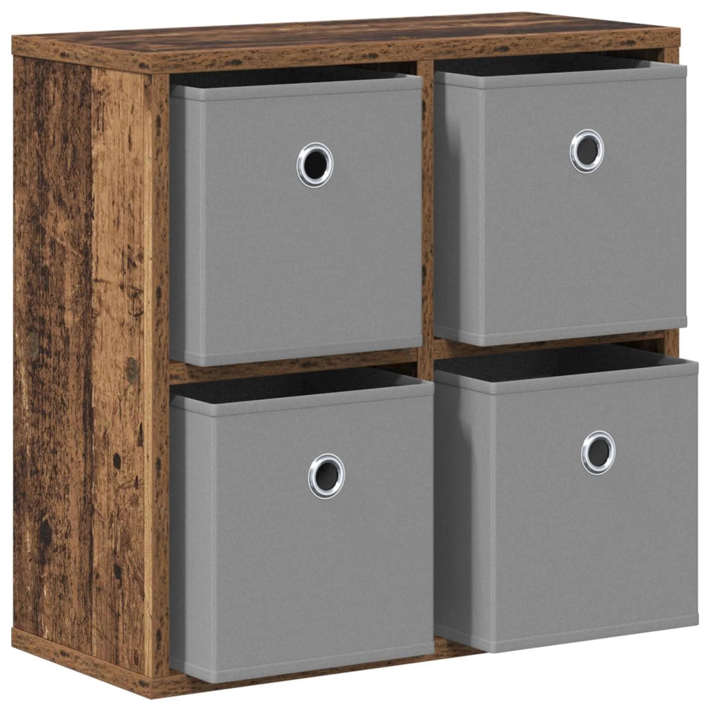 Credenza con cassetto Legno vecchio 49,5 x 22 x 47 cm