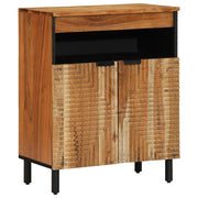 Credenza Naturale 60 x 33,5 x 75 cm Legno di Acacia Massello 4017781