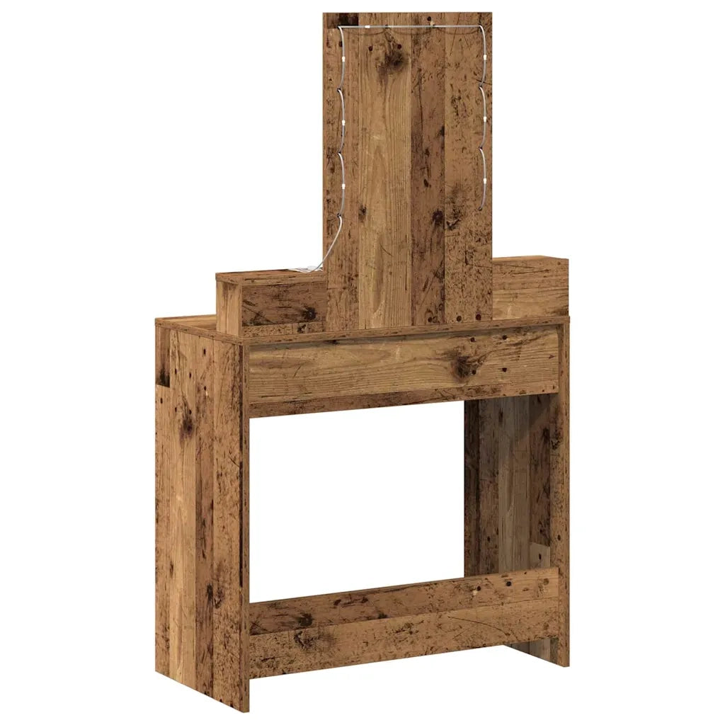 Tavolo da Trucco Marrone 79 x 41 x 140 cm Legno ingegnerizzato 865170
