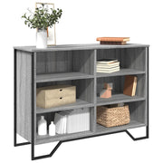 Credenza Grigio Sonoma 101x35,5x74,5 cm in Legno Multistrato 848557